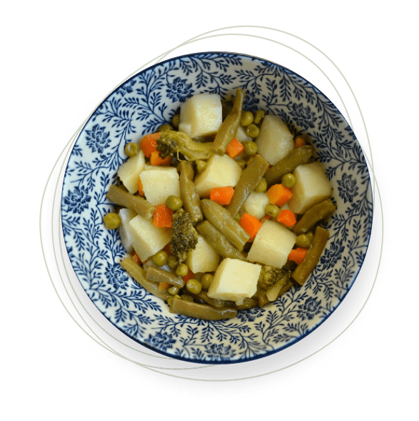 Patata con menestra de verduras bio Origen100x100