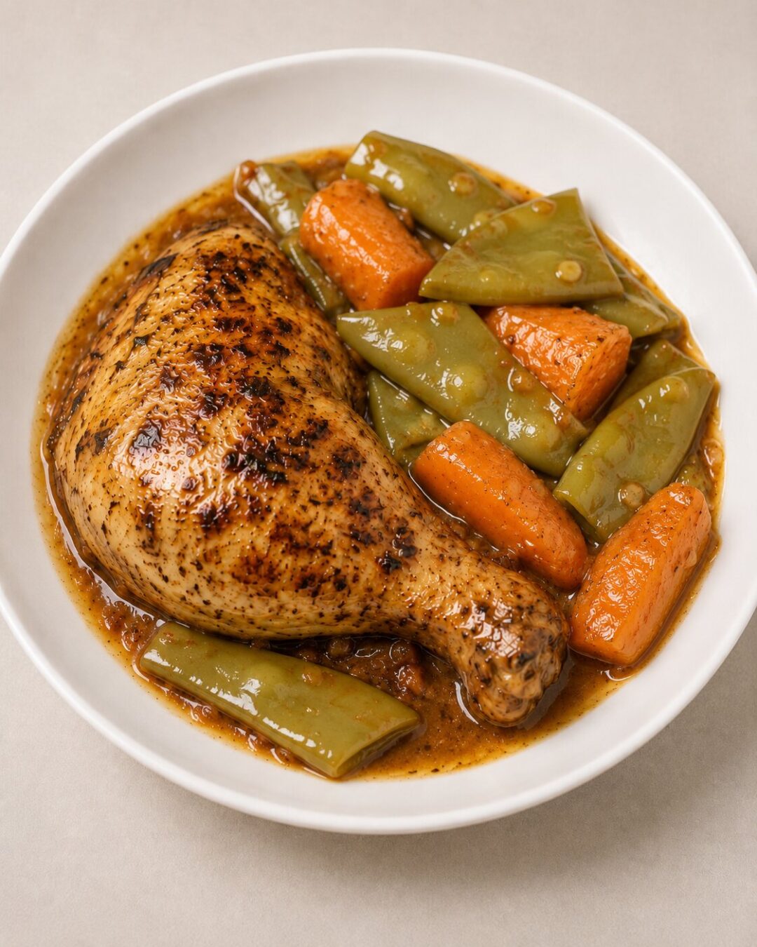 pollastre amb verdures
